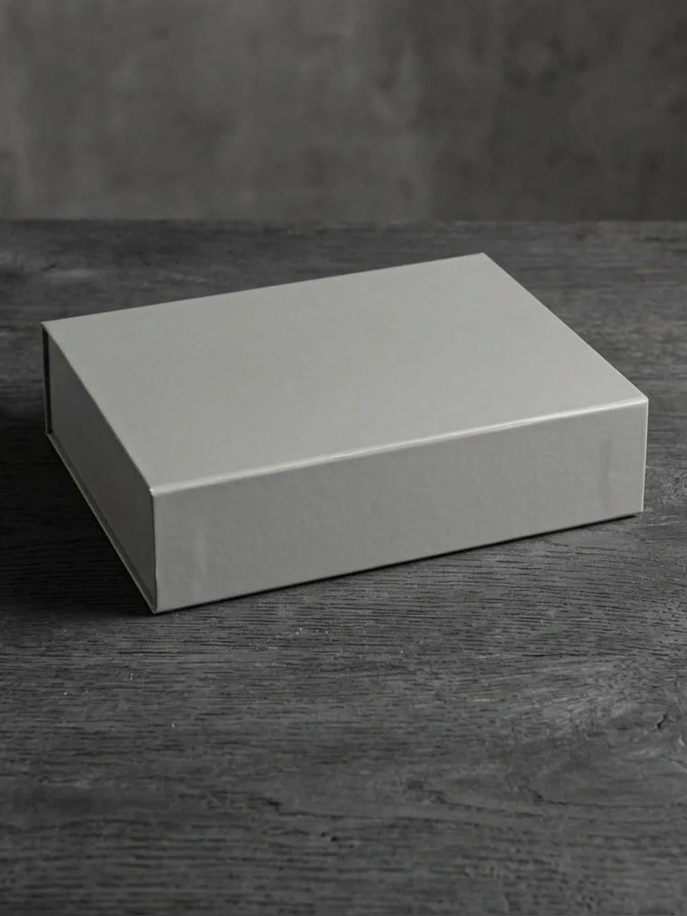 HAY Denmark Minimalist Grey Box Medium Magnetic Storage Organizer EUC